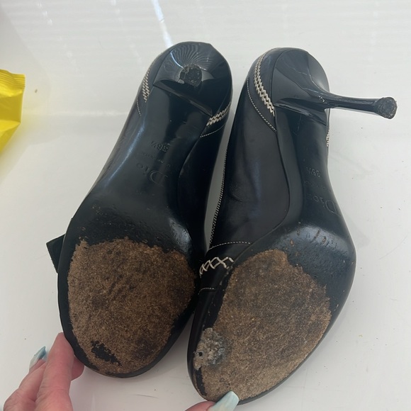 Authentic Vintage DIOR shoes  | Authentic Vintage Dior Round Closed Toe CD logo - Picture 11 of 13